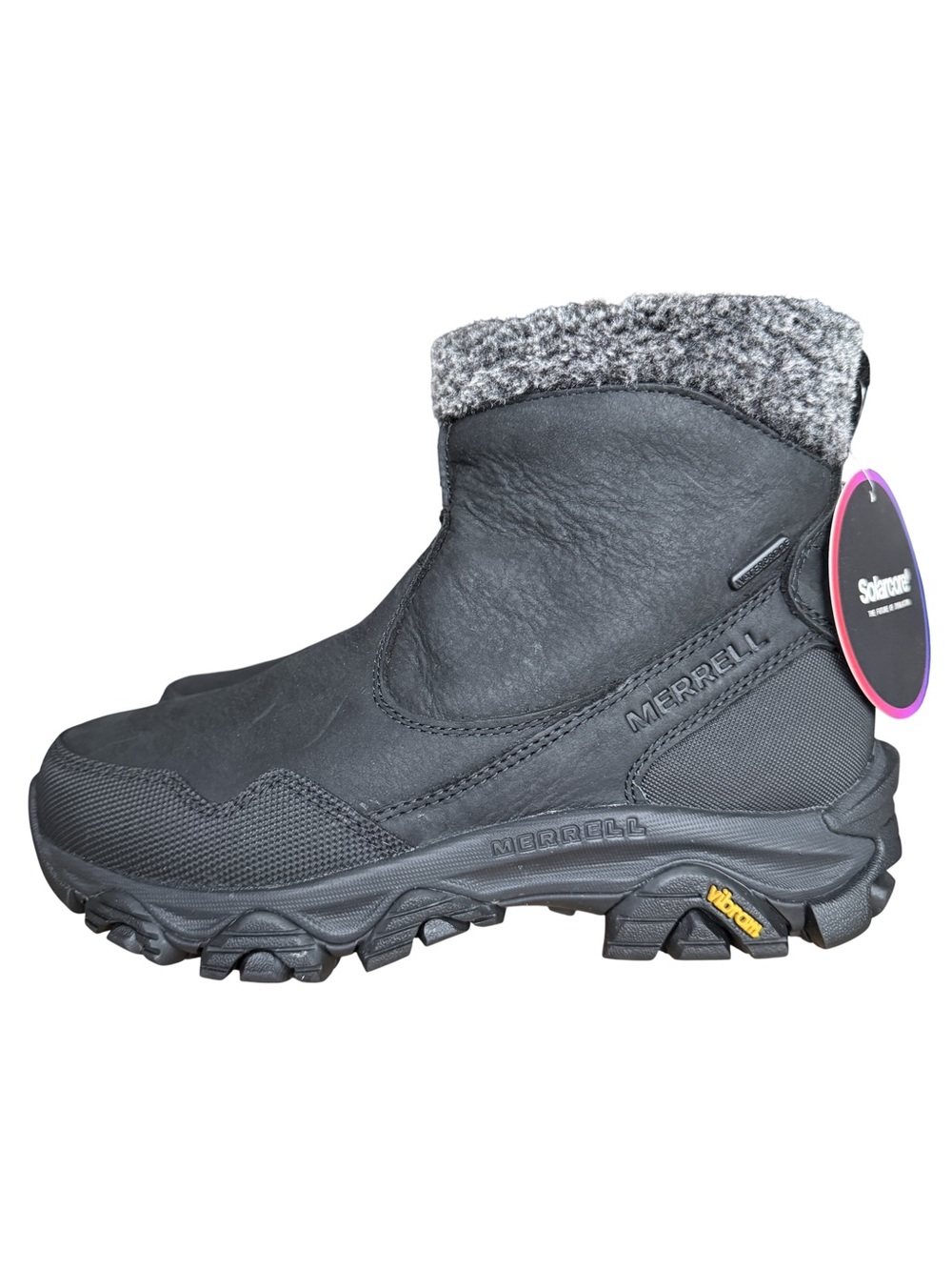Merrell Coldpack 3 Thermo Mid Zip Waterproof Boots Womens 7 Black NWT